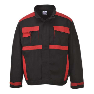 Куртка CW10BKR Portwest черный/красный
